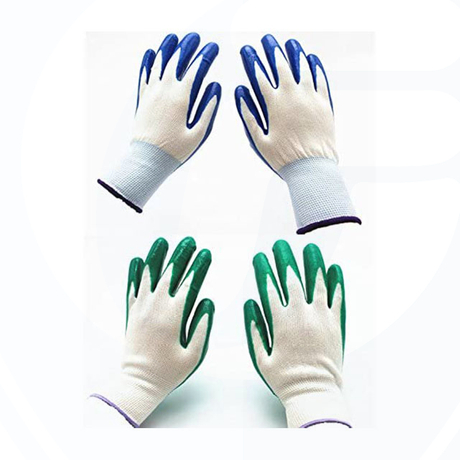 Arbeitsschutzhandschuhe aus Nylon/Polyester mit PU-Beschichtung